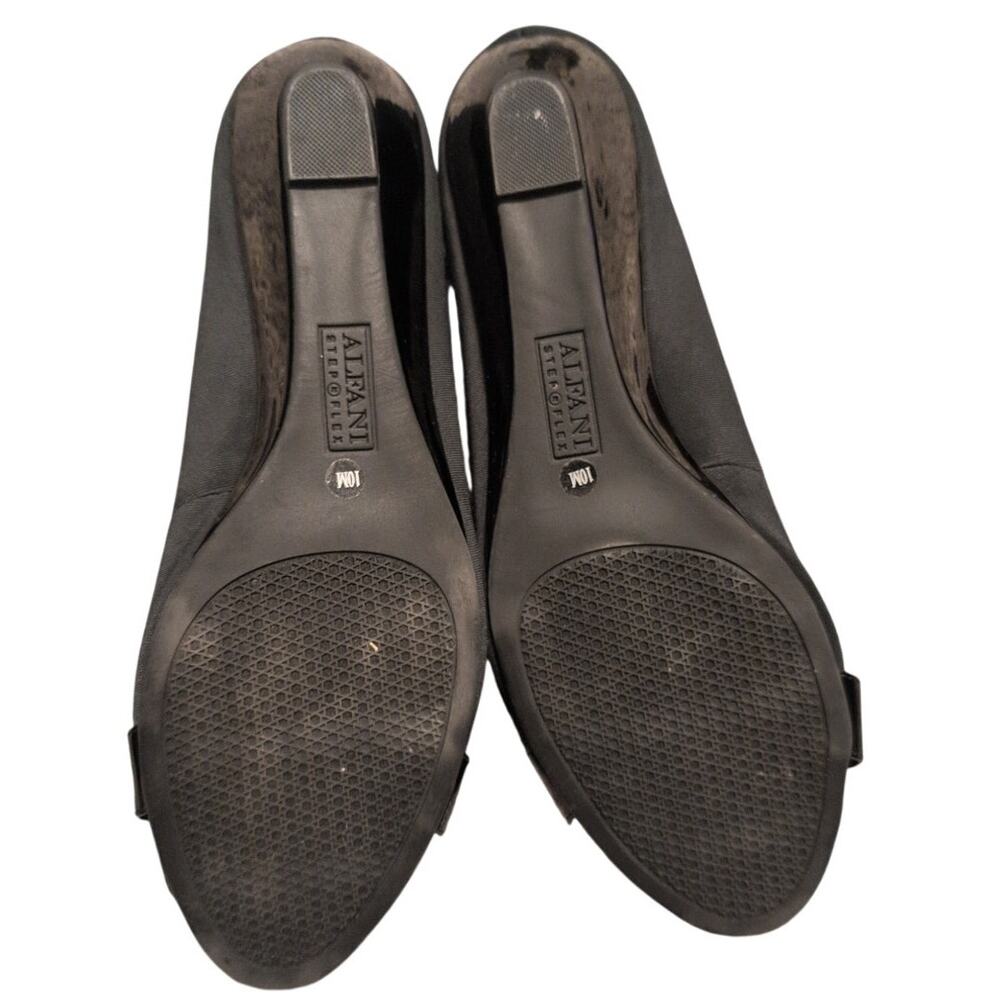 Alfani Carter Step N Flex Wedge Sandals Size 10 EUC Comfort Buckle - Picture 3 of 6